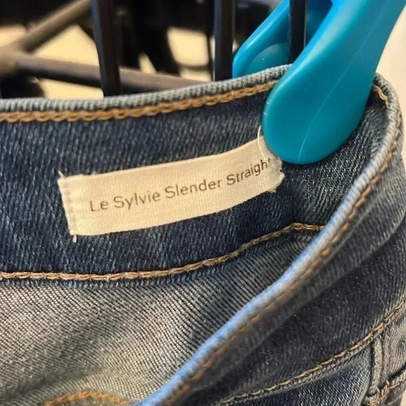 Frame Le Sylvie Slender Straight-Sz 25 - Picture 4 of 6